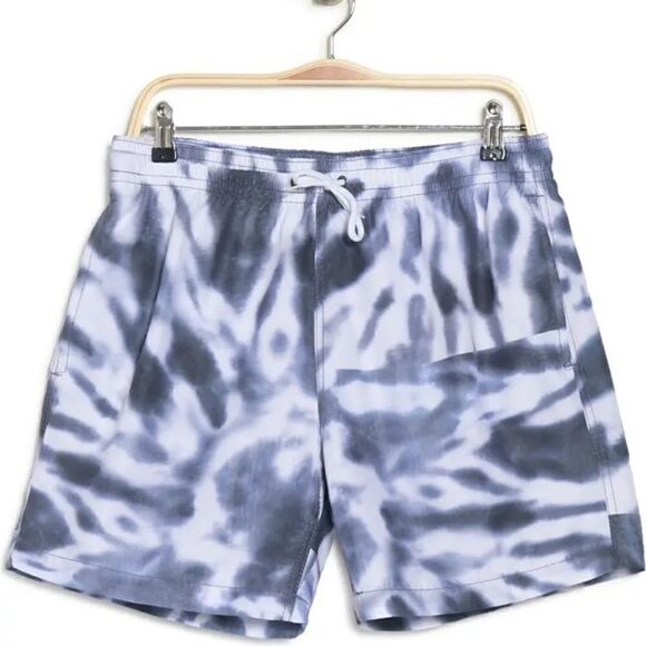 𝅺Trunks Surf & Swim Co Tie Dye Drawstring Swim Trunks, XXL - Picture 1 of 3